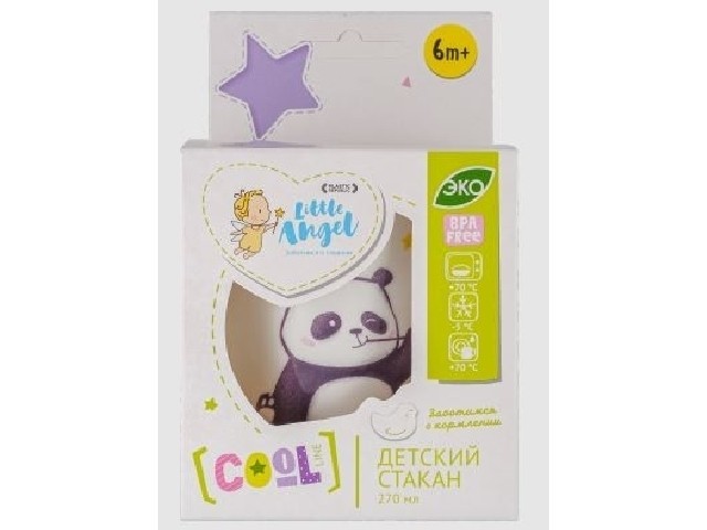 Детский стакан Panda 270 мл 1102/13